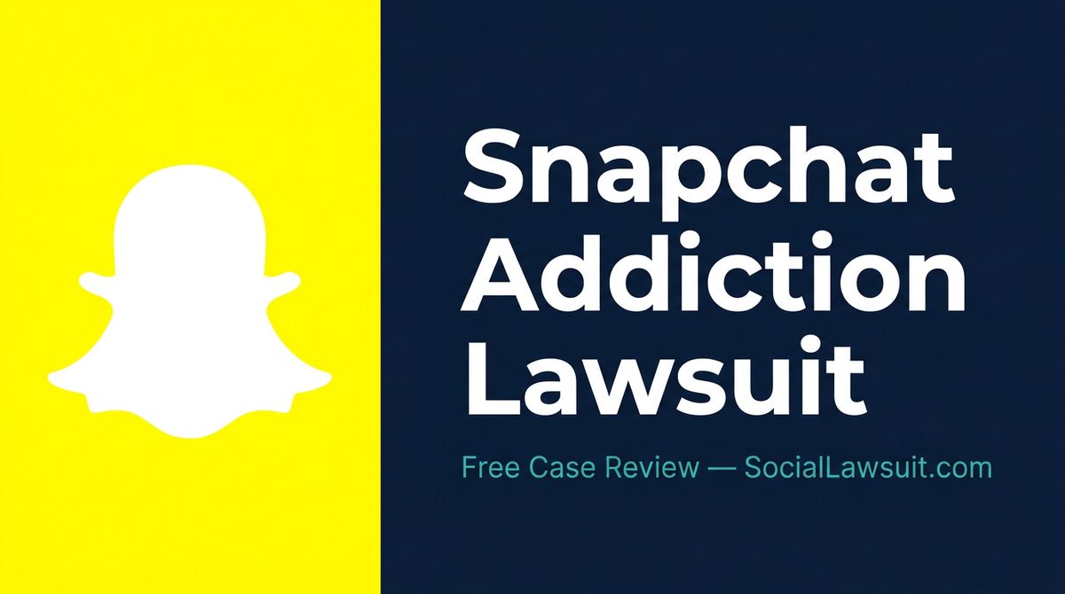 Snapchat Addiction Lawsuit 2026 — Teen Mental Health Claims | Free Review